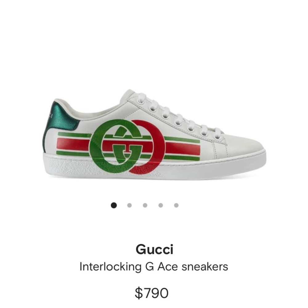 GUCCI ACE INTERLOCKING G SNEAKER